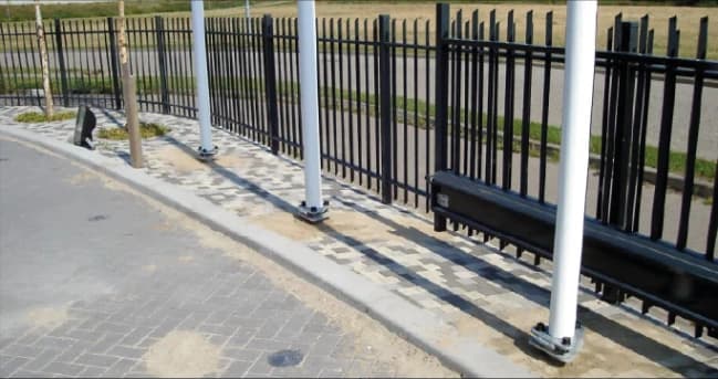 Aluminium Easylift-vlaggenmasten in verschillende kleuren